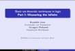 Basic set-theoretic techniques in logic Part I: Measuring ...ESSLLI2011/Lecture1.pdf · Comparing arbitrary sets We say that two sets X and Y are equinumerous if there is a bijection