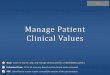 Manage Patient Clinical Values - mycrownweb.orgmycrownweb.org/assets/lms_modules/tutorials/manage-patient-clinical... · Tutorial Delete Clinical Information If you accidentally enter