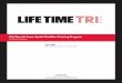 Life Time Tri Super Sprint Triathlon Training Program · Life Time Tri Super Sprint Training Program NUTRITION Another important area of consideration when training for any event,