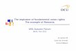 The implosion of fundamental union rights: The example of ... · The implosion of fundamental union rights: The example of Romania WSI-Autumn Forum Berlin, Nov 2013 Dr. Aurora Trif