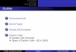 Operating Systems - Linux Resourcesgarryowen.csisdmz.ul.ie/~cs4023/resources/lect05.pdf · Kernel Types Simple OS Examples System Calls Operating Systems Autumn 2018-2019 CS4023