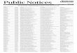 Public Notices - Business Observer · PAGE 41 OCTOBER 13, 2017 - OCTOBER 19, 2017 Public Notices PAGES 41-68 BUSINESS OBSERVER FORECLOSURE SALES PINELLAS COUNTY Case No. Sale Date