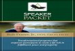SPEAKER PACKET - frazeronline.com · SPEAKER PACKET Transformational programs that empower participants to create a life rich in fulfillment, peace and prosperity Bob Frazer, Jr.,