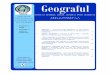 Geograful123userdocs.s3-website-eu-west-1.amazonaws.com/d/4c/39/... · fie, a Facultăţii de Geologie-Geografie, Universi-tatea din Bucureşti. Studiile de specialitate în Geografie