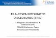 TILA-RESPA INTEGRATED DISCLOSURE (TRID) RULE Redisclosures (360... · example of coc le and 10% tolerance • Example #2: Later, we have a changed circumstance that increases the
