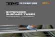 EXTENDED SURFACE TUBES - tps-technitube.com · 2 TECHNIFINTITEl® TUBES Fin tubes are used whereever electric power is generated or raw materials are refined and where efficient cooling