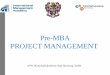 Pre-MBA PROJECT MANAGEMENT - st.biglion.rust.biglion.ru/upload/2014/Info_IMA.pdfоснована в 1961 г.; вошла в пятерку лучших учебных институтов
