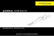 JABRA STEALTH/media/Product Documentation/Jabra Stealth/User Manuals... · Aç/Kapat düğmesi Mikrofonlar USB şarj girişi X Y Z Ses düğmesi. 6 TÜRKÇE JABRA STEALTH 3. TAKMA