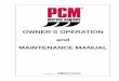 OWNER’S OPERATION and MAINTENANCE MANUALpcmengines.com/wp-content/uploads/2017/10/L510010-15_3year.pdf · Part Number - L510010-15_3 Printed 12/14 Thank you for your selection of