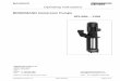 BRINKMANN Immersion Pumps SFL550…1150anteros.brinkmannpumps.de/.../anleitung//base/bas6520_sfl650...1150.pdf · BAS6520 Operating Instructions Brinkmann Pumps, Inc. Edition 09/2018