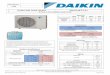 Submittal Data Sheet 5MXS48TVJU - daikinac.com · Daikin North America LLC 5151 San Felipe, Suite 500 Houston, TX 77056 (Daikin’s products are subject to continuous improvements