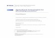 Agricultural Technologies for Developing Countries · European Technology Assessment Group ITAS x DBT x viWTA x POST x Rathenau ETAG Agricultural Technologies for Developing Countries