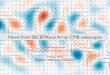 News from BICEP/Keck Array CMB telescopes - PHYSICS · News from BICEP/Keck Array CMB telescopes Zeeshan Ahmed KIPAC, SLAC National Accelerator Laboratory Pi Day, 2016 Southern Methodist