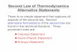 Second Law of Thermodynamics Alternative Statementsusers.wpi.edu/~sullivan/ES3001/Lectures/ch06A-2013.pdf · Second Law of Thermodynamics Alternative Statements Clausius Statement