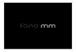 fono mm - Rega Research · introduction / The Fono MM has been designed to be effective, easy to use, and above all, to reproduce music. The Fono MM uses a fully discrete, cascaded,