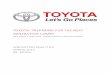 Final Report - Toyota Camry - Kevin Wood%2c Colby Ford%2c ... the Next... · toyota:&preparing&forthe&next generationcamry& joelamick,colbyford,!tanayakrauss,!and!kevinwood!! & innovationanalytics&&