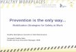 Prevention is the only way - osha.europa.eu · Prevention is the only way... Mobilization Strategies for Safety at Work Healthy Workplaces Summit on Safe Maintenance Fernando Coelho