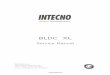 BLDC XL - greenline- BLDC XL Service manual 1 BLDC XL Service Manual INTECNO s.r.l. via Caduti di Sabbiuno