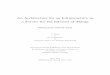 An Architecture for an Infrastructure as a Service for the ... · An Architecture for an Infrastructure as a Service for the Internet of Things Mohammad Nazmul Alam A Thesis in the