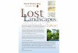 Lost Landscapes - National Trails · The Lost Landscapes project With grants from the Heritage Lottery Fund (through the Local Heritage Initiative) and the Rail Link Countryside Initiative,