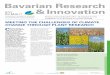 Bavarian Research & Innovation - bayfor.org fileProf. Dr. Rainer Hedrich University of Würzburg Institute for Molecular Plant Physiology and Biophysics Drought-resistant plants Prof