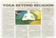 yogalovepeace.files.wordpress.com filetion of the fact that yoga and namaz are almost identical. Having practiced yoga during my school days, I found that it can easi- ly be integrated