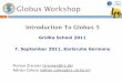 Einführung in das Globus Toolkit 4 - GridKa Schoolgridka-school.scc.kit.edu/2011/downloads/Globus_070911_Lecture.pdf · Overview 2 • General-Grid, Globus Toolkit Overview-Authentication