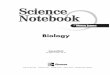Science Notebook - Student Edition · vi Using Your Science Notebook Skim Section 1 of the chapter. Write three questions that come to mind from reading the headings and the illustration