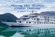 HuongHaiSealifeCruise-2D1N-Brochure · halonghub Huong Haí Sealífe Cruise Halong 2 days 1 m' hts HUONG HAI SEALIFE QN - 7888