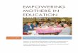 Empowering Mothers in Education Empowering Mothers in Education Page 1 Empowering Mothers in Education