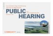 Draft Joint Board Public Hearing ppt - The Village of ... · • Develop a Village downtown revitalization strategy • Solicit establishment of a microbrewery within the Village
