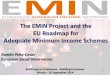 The EMIN Project and the EU Roadmap for Adequate Minimum ... · The EMIN Project and the EU Roadmap for Adequate Minimum Income Schemes Ramón Peña-Casas European Social Observatory