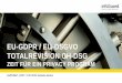 EU-GDPR / EU-DSGVO TOTALREVISION CH-DSG · eu-gdpr / eu-dsgvo totalrevision ch-dsg zeit fÜr ein privacy program treffpunkt „kvg“, 31.01.2018, umberto annino