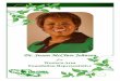 Dr. Susan McClure Johnson - walinks.org · or the past fifteen years, Dr. Susan McClure Johnson has brought honor to the name of The Links, Incorporated with her impeccable reputation