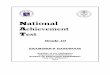 National - depedbohol.orgdepedbohol.org/v2/wp-content/uploads/2018/09/2018-NATG10-Examiners... · Write the parts of the test on the board or on a Manila paper including the time
