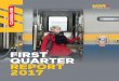 FIRST QUARTER REPORT 2017 - Via Rail · FIRST QUARTER AT A GLANCE Financial Results are produced according to International Financial Reporting Standards. Financial statement results