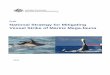 Draft National Strategy for Mitigating Vessel Strike of ... · Draft National Strategy for Mitigating Vessel Strike of Marine Mega-fauna 2016 is licenced by the Commonwealth of Australia