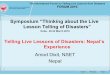 Symposium “Thinking about the Live Lesson Telling of ... · Home Previous Next Disaster Events during 1971-2007 in Nepal (source: DesInventar, NSET) (Source: DesInventar Database,