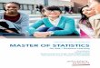 FACULTY OF SCIENCES MASTER OF STATISTICS of... · Biostatistics Bioinformatics Epidemiology and Public Health Methodology International Course Programme Biostatistics FACULTY OF SCIENCES