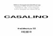 CASALINO - hülsta Service · seite 4 montageanleitung baukasten - casalino griffbefestigung assembly unit - grip fitting element - fixation de la poignee element - greepbevestiging