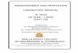 (III YEAR I SEM) (2017-18) - mrcet.com Manuals/AE/III-I/AERODYNAMICS AND PROPULSION... · AERODYNAMICS AND PROPULSION LABORATORY MANUAL B. TECH (III YEAR – I SEM) (2017-18) Prepared