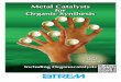 Metal Catalysts - Speciality Chemicals · Palladium-catalyzed reactions have become increasingly important in the field of organic synthesis. Among the most important are Heck arylations
