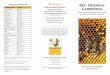 Bee-FriendlyGardening TriFold with LOGO - panna.org · Common bee-friendly plants Use a wide variety of plants that bloom from early spring to late fall. Help pollinators ﬁnd and