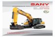 HYDRAULIC EXCAVATOR SY215C - sanyglobal.com · HYDRAULIC EXCAVATOR SY215C. A Transport Length B Transport Width C Transport Height D Upperstructure Width E Blade Height F Standard