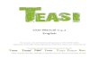 User Manual v.4.1 English - tahuna.com · User Manual v.4.1 English This manual covers all the details and explanations of the TEASI models: TEASI ONE, TEASI ONE3, TEASI ONE3 eXtend,