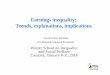 Earnings inequality: Trends, explanations, implicationsdse.univr.it/it/documents/it13/GarciaPenalosa_slides.pdf · Earnings inequality: Trends, explanations, implications Winter School