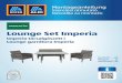 Lounge Set Imperia - hofer.at · QR-Codes 6 QR-CodesMit QR-Codes schnell und einfach ans Ziel Egal, ob Sie Produktinformationen, Ersatzteile oder Zubehör benötigen, Angaben über