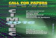 Astract Deadline • October 15, 2015 - Cimtec Congress2016.cimtec-congress.org/data/image/pdf/call_for_papers_2016.pdf · 5th International Conference Smart and Multifunctional Materials