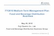 FY2018 Medium-Term Management Plan Food and Beverage ... · Domestic Convenience Store Market Scale (Number of Opened Stores) Chinese and Asian Vending Machine Market Scale (Shipment