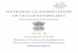 NATIONAL CLASSIFICATION OF OCCUPATIONS-2015 Classification of... · ISCO 08 Unit Group Details: Code 6111 Title Field Crop and Vegetable Growers 6111.0601 Cotton Cultivator Cotton